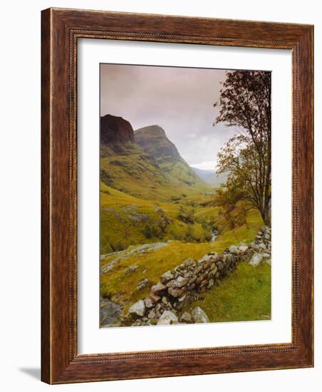 Glen Coe (Glencoe), Highlands Region, Scotland, UK, Europe-John Miller-Framed Photographic Print