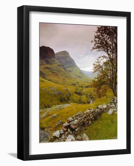 Glen Coe (Glencoe), Highlands Region, Scotland, UK, Europe-John Miller-Framed Photographic Print