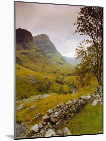 Glen Coe (Glencoe), Highlands Region, Scotland, UK, Europe-John Miller-Mounted Photographic Print