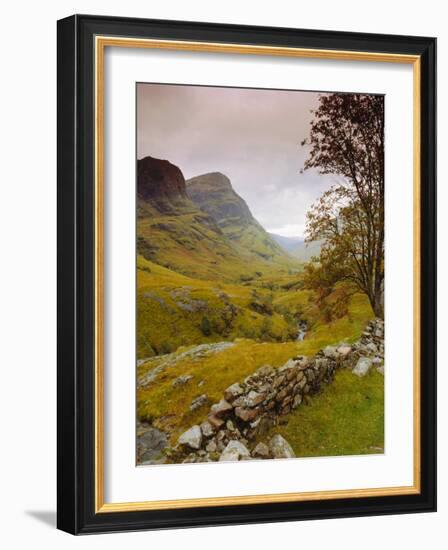 Glen Coe (Glencoe), Highlands Region, Scotland, UK, Europe-John Miller-Framed Photographic Print