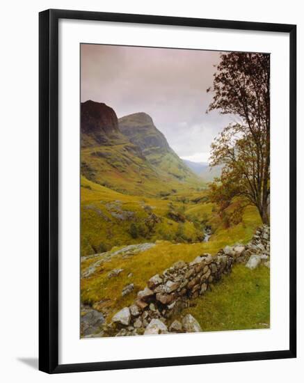 Glen Coe (Glencoe), Highlands Region, Scotland, UK, Europe-John Miller-Framed Photographic Print