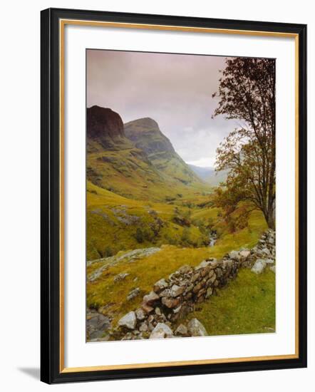 Glen Coe (Glencoe), Highlands Region, Scotland, UK, Europe-John Miller-Framed Photographic Print