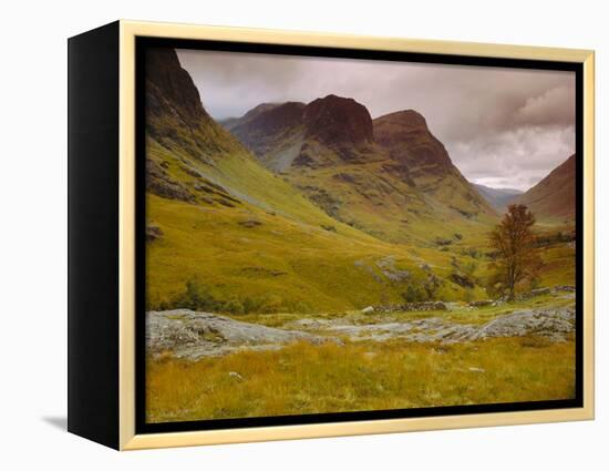 Glen Coe (Glencoe), Highlands Region, Scotland, UK, Europe-John Miller-Framed Premier Image Canvas