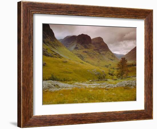 Glen Coe (Glencoe), Highlands Region, Scotland, UK, Europe-John Miller-Framed Photographic Print