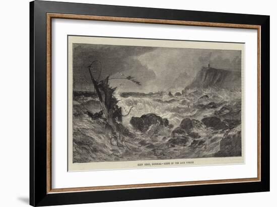 Glen Head, Donegal, Scene of the Late Wrecks-Walter William May-Framed Giclee Print