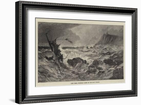 Glen Head, Donegal, Scene of the Late Wrecks-Walter William May-Framed Giclee Print