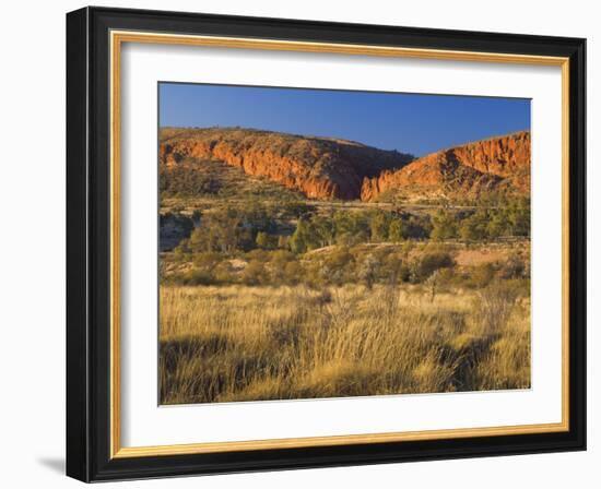 Glen Helen Gorge, West Macdonnell National Park, Northern Territory, Australia, Pacific-Schlenker Jochen-Framed Photographic Print