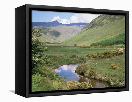 Glen Rosa, Isle of Arran, Strathclyde, Scotland, United Kingdom-Roy Rainford-Framed Premier Image Canvas