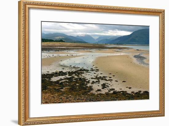 Glencoe from across Loch Linnhe, Highland, Scotland-Peter Thompson-Framed Photographic Print