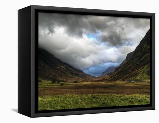 Glencoe, Highlands, Scotland, Uk-David Wogan-Framed Premier Image Canvas