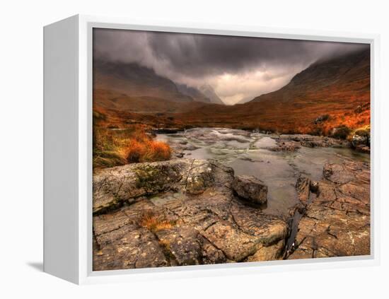 Glencoe, Highlands, Scotland, Uk-David Wogan-Framed Premier Image Canvas