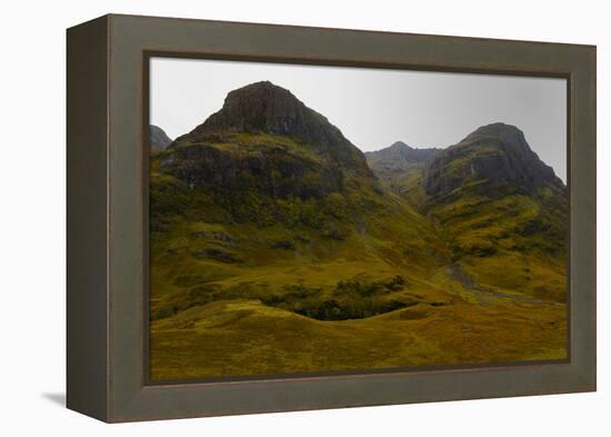 Glencoe, Highlands, Scotland, United Kingdom, Europe-Peter Richardson-Framed Premier Image Canvas