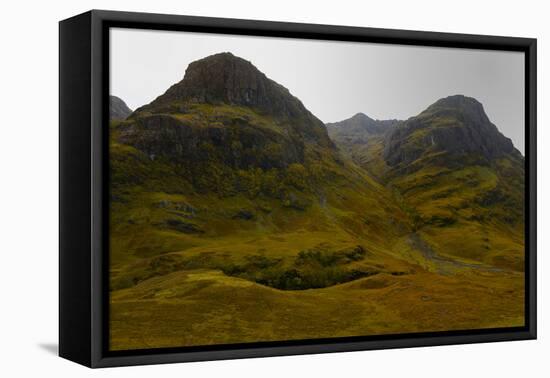 Glencoe, Highlands, Scotland, United Kingdom, Europe-Peter Richardson-Framed Premier Image Canvas