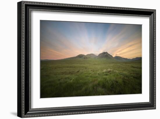 Glencoe Valley Scotland-Philippe Manguin-Framed Photographic Print