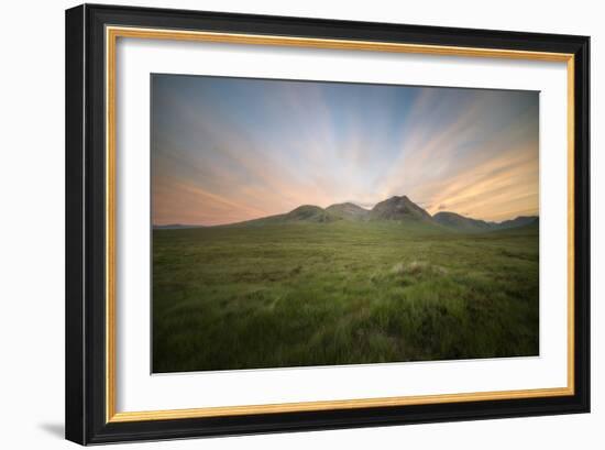 Glencoe Valley Scotland-Philippe Manguin-Framed Photographic Print