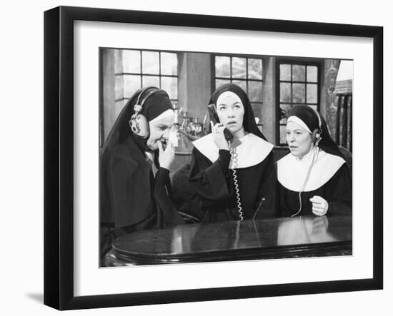 Glenda Jackson in a Scene From the Movie Nasty Habits-null-Framed Giclee Print