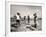 Glendale Junior College Students Dancing to Music From a Portable Radio on Balboa Beach-Peter Stackpole-Framed Photographic Print