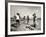 Glendale Junior College Students Dancing to Music From a Portable Radio on Balboa Beach-Peter Stackpole-Framed Photographic Print