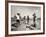 Glendale Junior College Students Dancing to Music From a Portable Radio on Balboa Beach-Peter Stackpole-Framed Photographic Print