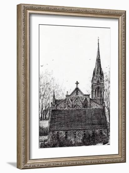 Glenmuick (Ballater) Church, 2007-Vincent Alexander Booth-Framed Giclee Print