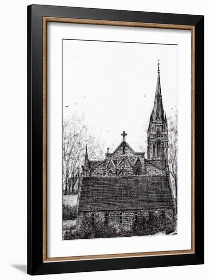 Glenmuick (Ballater) Church, 2007-Vincent Alexander Booth-Framed Giclee Print