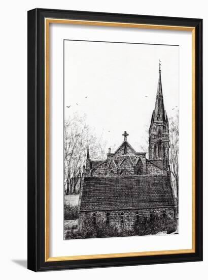 Glenmuick (Ballater) Church, 2007-Vincent Alexander Booth-Framed Giclee Print
