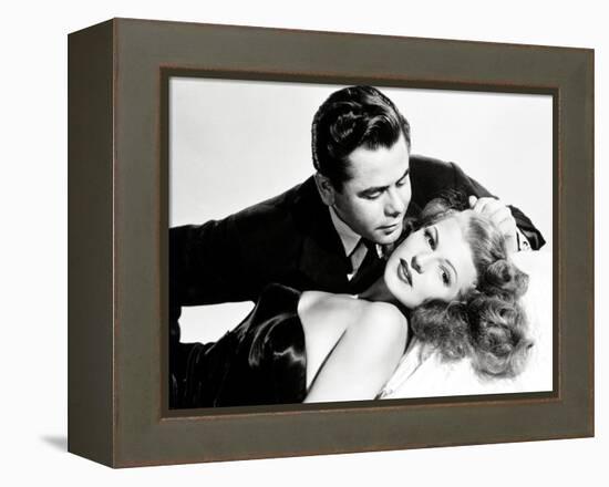 Glenn Ford; Rita Hayworth. "Gilda" [1946], Directed by Charles Vidor.-null-Framed Premier Image Canvas