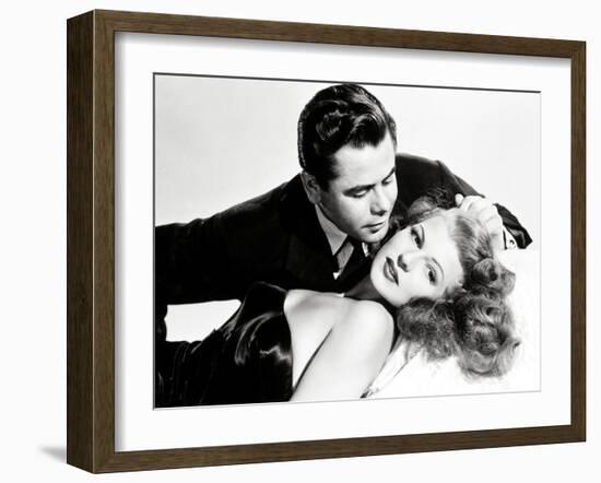 Glenn Ford; Rita Hayworth. "Gilda" [1946], Directed by Charles Vidor.-null-Framed Photographic Print