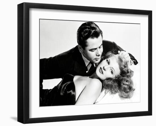 Glenn Ford; Rita Hayworth. "Gilda" [1946], Directed by Charles Vidor.-null-Framed Photographic Print