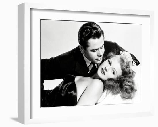 Glenn Ford; Rita Hayworth. "Gilda" [1946], Directed by Charles Vidor.-null-Framed Photographic Print