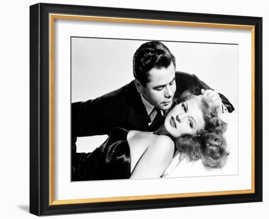 Glenn Ford; Rita Hayworth. "Gilda" [1946], Directed by Charles Vidor.-null-Framed Photographic Print