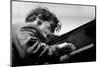 Glenn Gould performing with the Berlin Philharmonic Orchestra under Herbert von Karajan.Berlin1957-Erich Lessing-Mounted Photographic Print