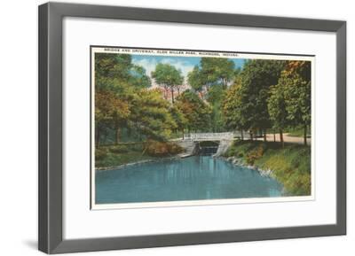 Glenn Miller Park Richmond Indiana Art Print By Art Com