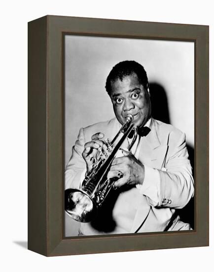 Glenn Miller Story, Louis Armstrong, 1953-null-Framed Stretched Canvas