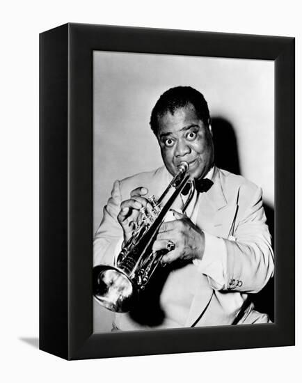 Glenn Miller Story, Louis Armstrong, 1953-null-Framed Stretched Canvas