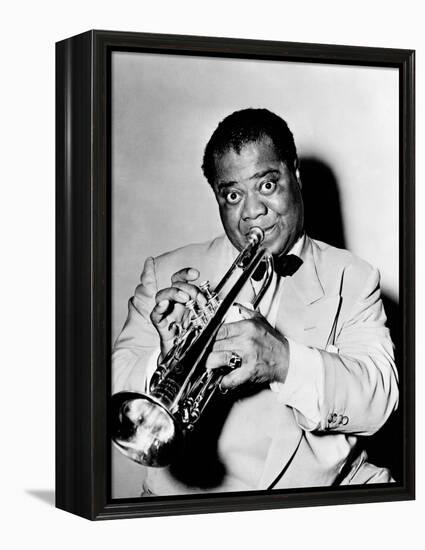 Glenn Miller Story, Louis Armstrong, 1953-null-Framed Stretched Canvas