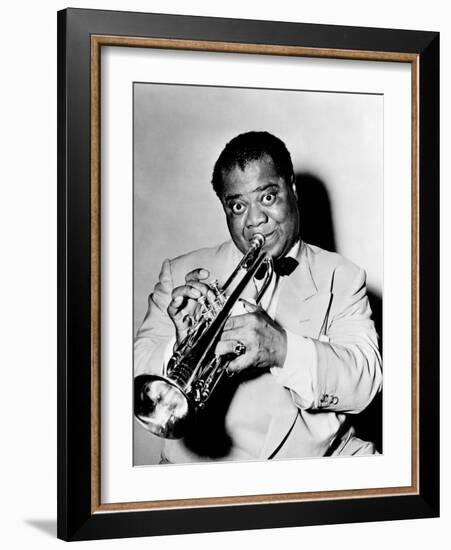 Glenn Miller Story, Louis Armstrong, 1953-null-Framed Photo