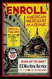 Enroll: American Merchant Marine, c.1941-Glenn Stuart Pearce-Premium Giclee Print