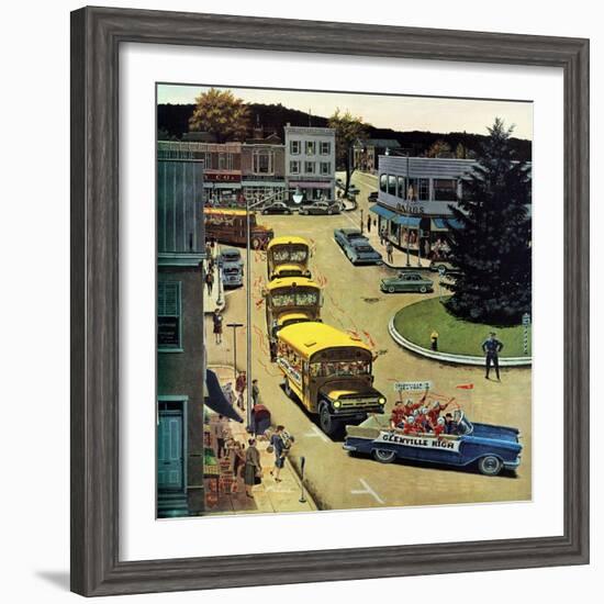 "Glenville High Boosters", October 31, 1959-Ben Kimberly Prins-Framed Giclee Print