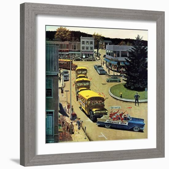 "Glenville High Boosters", October 31, 1959-Ben Kimberly Prins-Framed Giclee Print