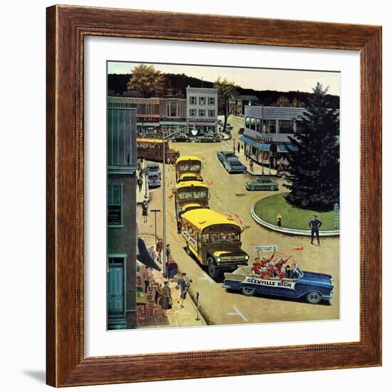 "Glenville High Boosters", October 31, 1959-Ben Kimberly Prins-Framed Giclee Print