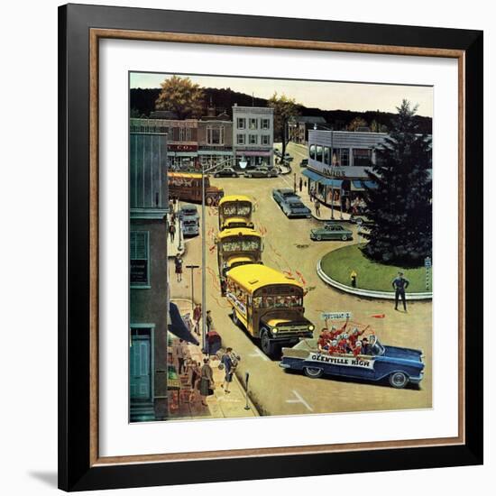 "Glenville High Boosters", October 31, 1959-Ben Kimberly Prins-Framed Giclee Print