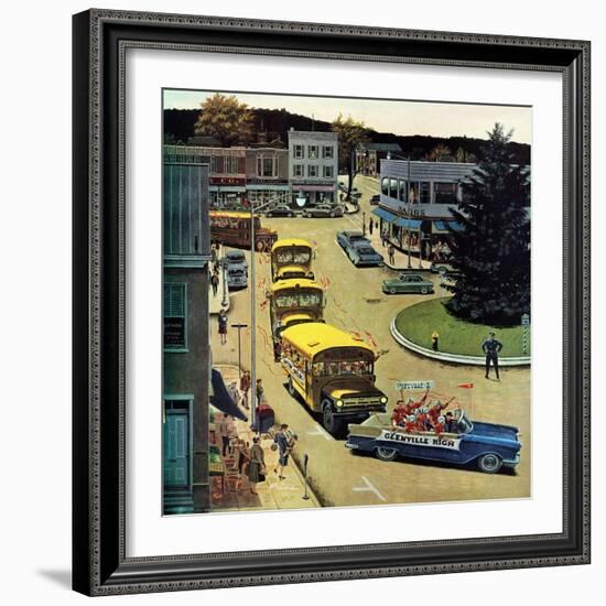 "Glenville High Boosters", October 31, 1959-Ben Kimberly Prins-Framed Giclee Print