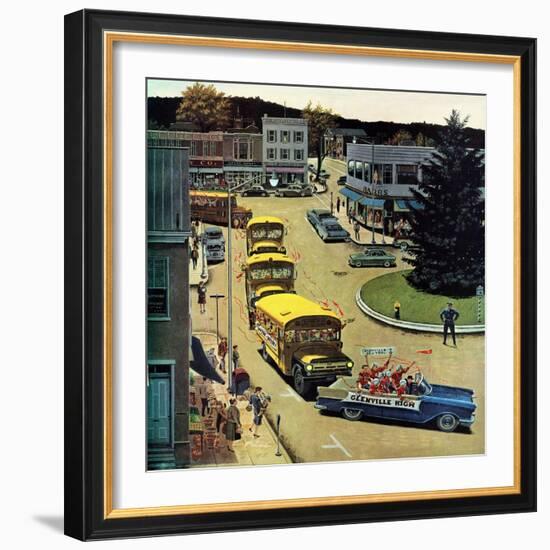 "Glenville High Boosters", October 31, 1959-Ben Kimberly Prins-Framed Giclee Print