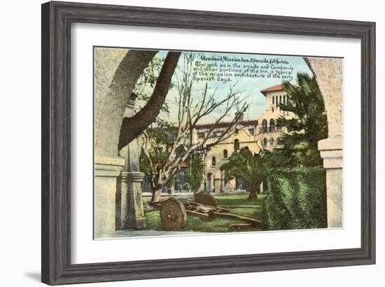 Glenwood Mission Inn, Riverside, California-null-Framed Art Print