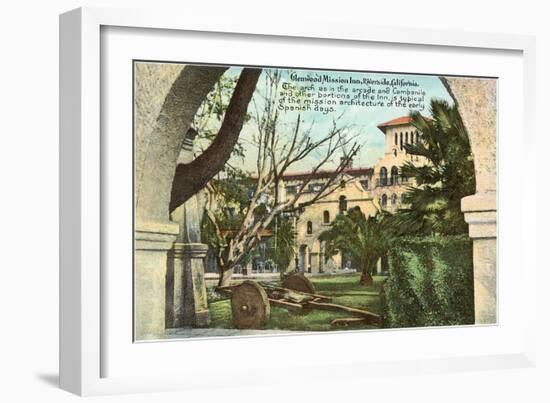 Glenwood Mission Inn, Riverside, California-null-Framed Art Print