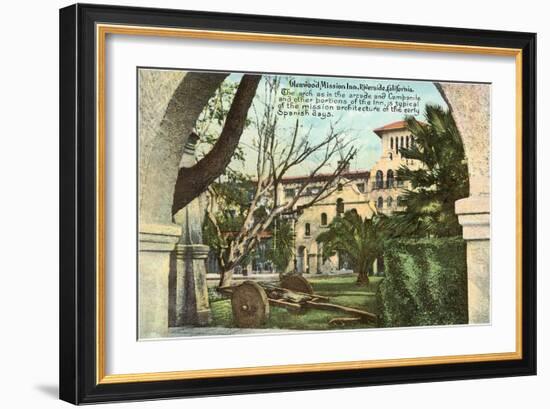 Glenwood Mission Inn, Riverside, California-null-Framed Art Print