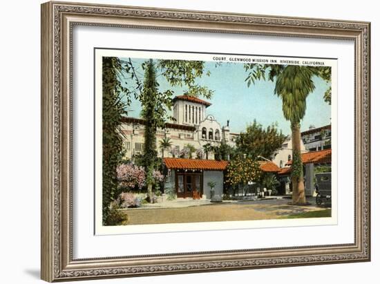 Glenwood Mission Inn, Riverside, California-null-Framed Art Print