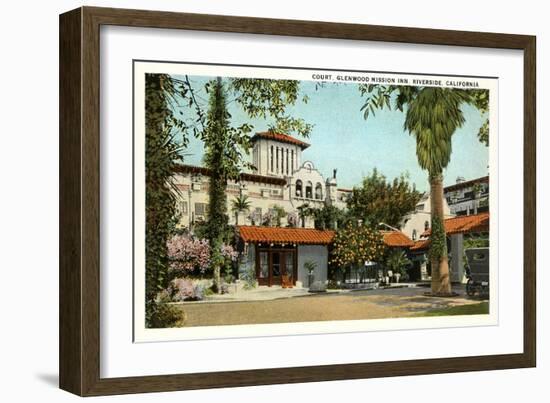 Glenwood Mission Inn, Riverside, California-null-Framed Art Print