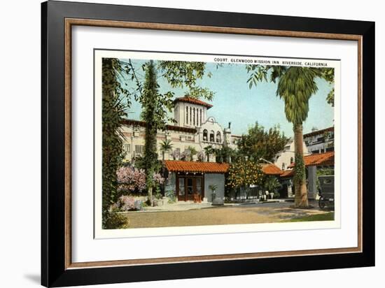 Glenwood Mission Inn, Riverside, California-null-Framed Art Print